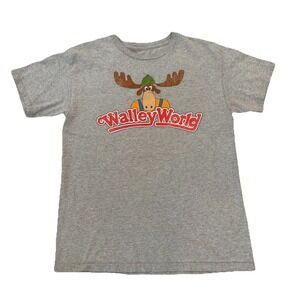 Vintage Walley World T-Shirt Ripple Junction Vacation Movie Gray Size M
